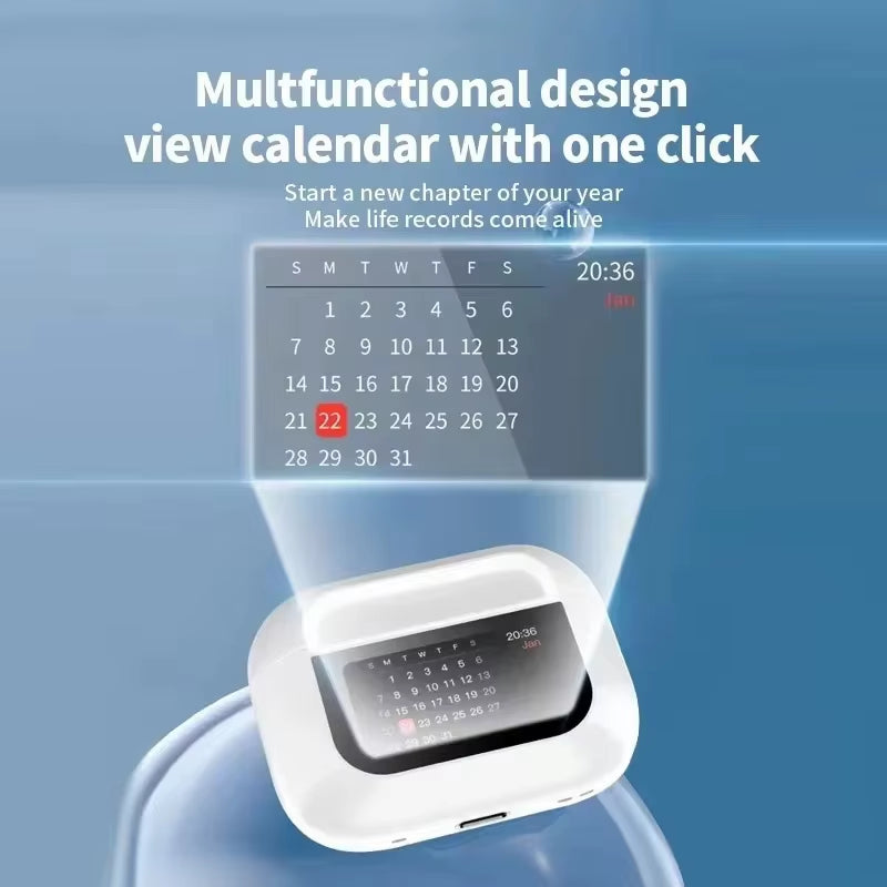 For Xiaomi Tour Pro6 ANC Wireless Earbuds LED Screen Noise Cancelling Bluetooth Headphones Sports Earphones with Mic