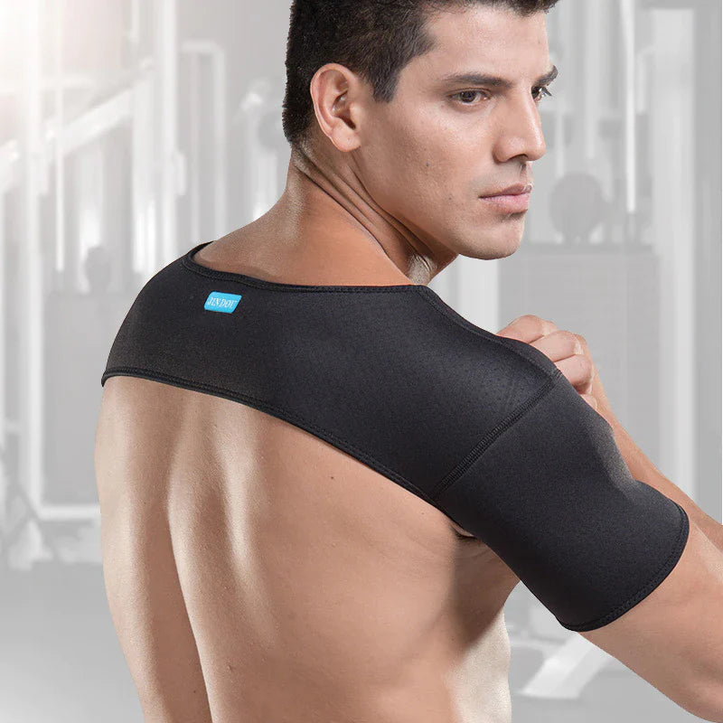 Sports Shoulder Pads, Sleeping Cold and Warm Shoulder Straps, Weightlifting Sports Protective Gear for Men and Women
