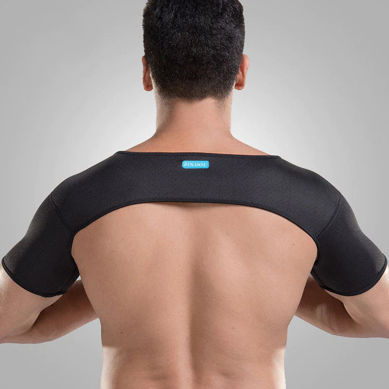 Sports Shoulder Pads, Sleeping Cold and Warm Shoulder Straps, Weightlifting Sports Protective Gear for Men and Women