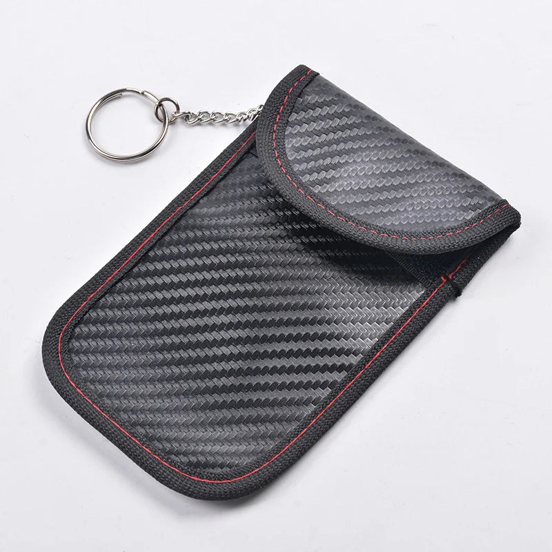 Car Key Signal Blocker Case Faraday Cage Fob Pouch Keyless RFID Blocking Bag