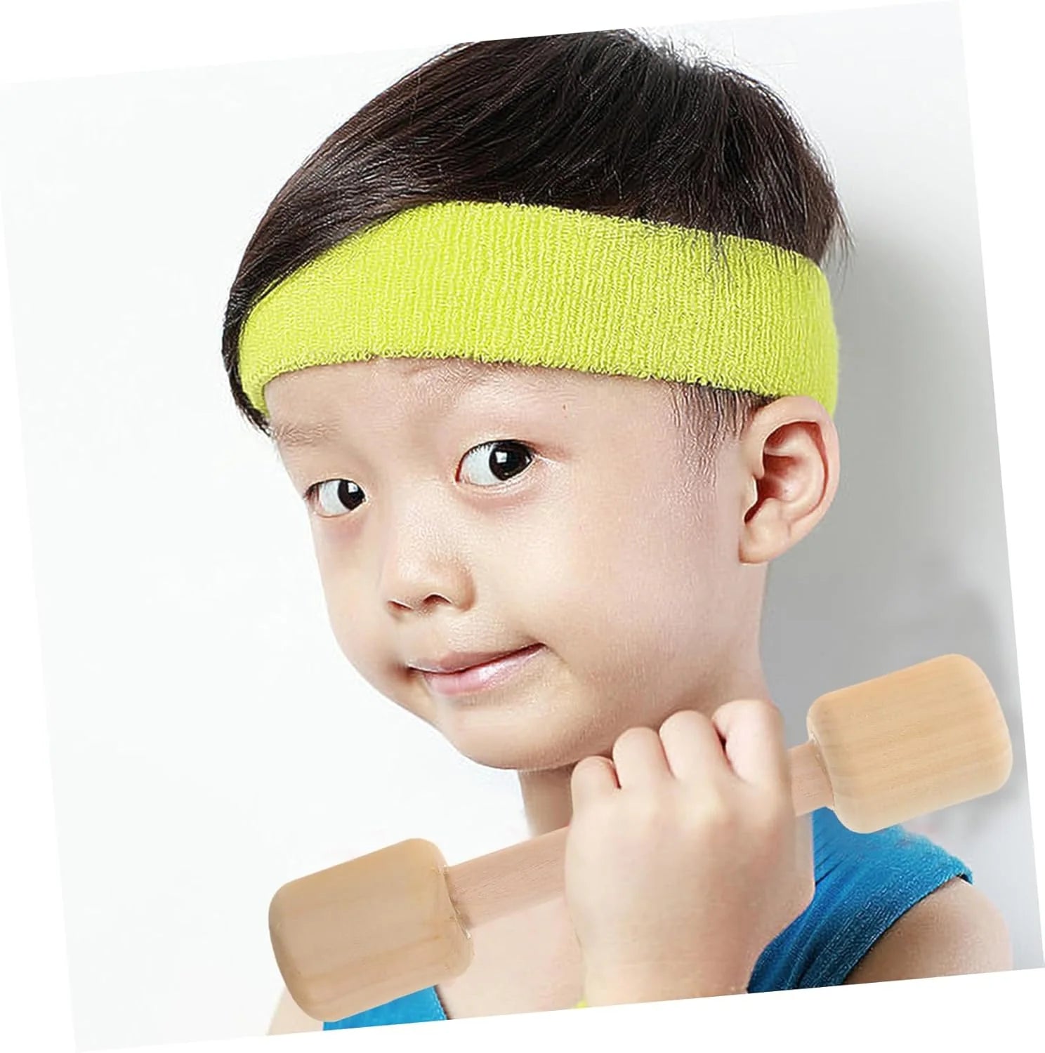 2Pcs Wooden Dumbbells for Weight Set for Gym Activities Safe Natural Wood Weights for Hand Strength Coordination Development