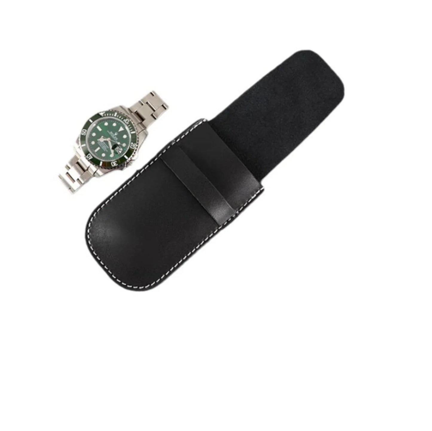 PU Leather Watch Pouch - Stylish and Protective Storage for Your Timepiece
