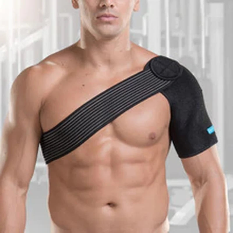 Sports Shoulder Pads, Sleeping Cold and Warm Shoulder Straps, Weightlifting Sports Protective Gear for Men and Women